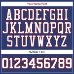 Personalized 3D American Flag Pullover Hoodie for Men - Royal White-Red Fashion Sweatshirt Personalized Stitched Royal White-Red