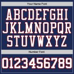 Custom 3D American Flag Hoodie Personalized Stitched Sports Sweatshirt with Team Name and Number in Royal White-Red Personalized