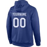 Custom Stitched Royal White-Red Hoodie for Sports, Pullover Sweatshirt Personalized Stitched Royal White-Red Sports Pullover