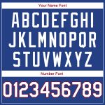 Custom Name and Number Sports Hoodie Sweatshirt - Personalized Royal White-Red Pullover Personalized Stitched Royal White-Red