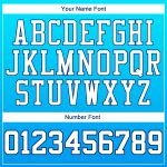 Custom Name & Number Sports Hoodie - Personalized 3D Pattern Design Royal White-Royal Pullover Sweatshirt Personalized Stitched