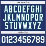 Custom Team Name Number Pullover Hoodie Sports Sweatshirt - Stitched Royal White-Teal Personalized Stitched Royal White-Teal