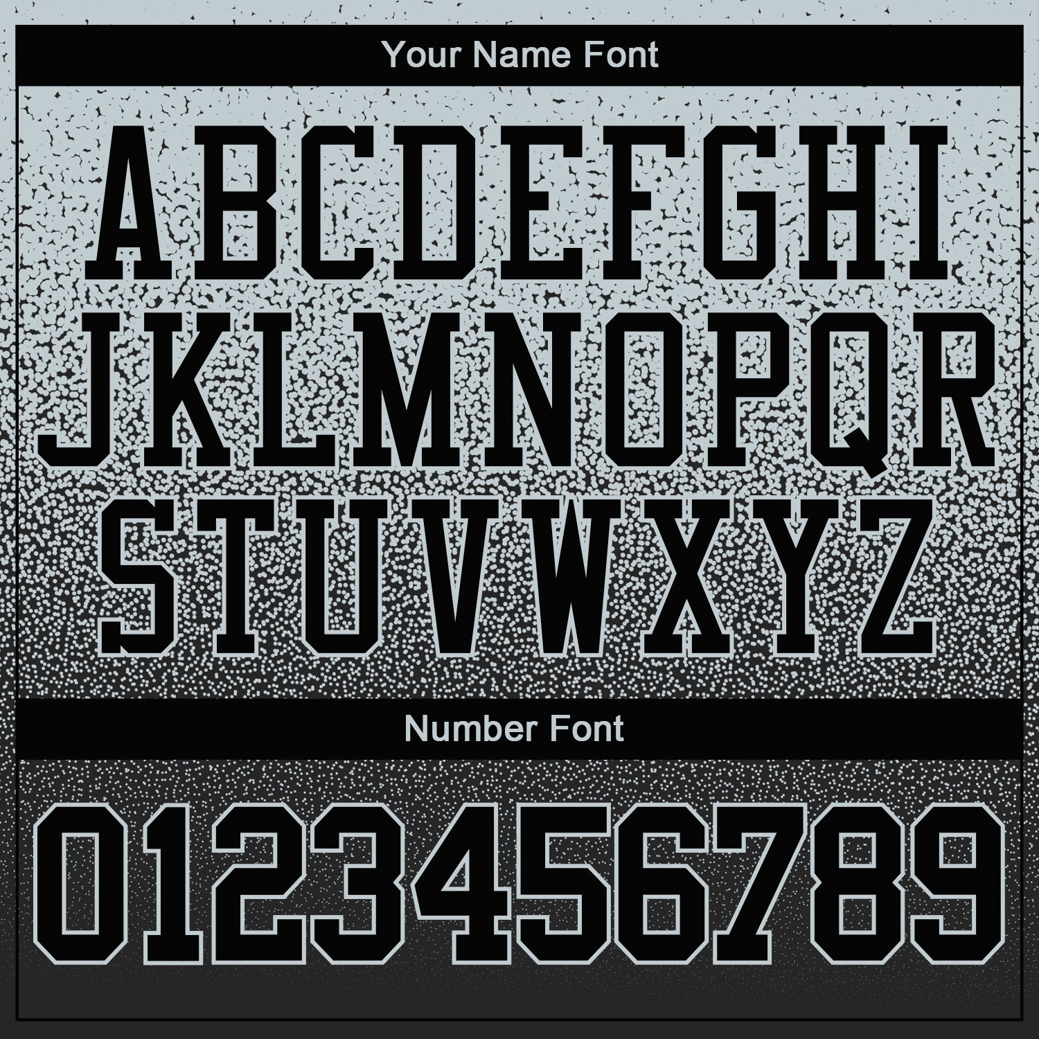 Personalized Stitched Silver Black Fade Fashion Sports Pullover Sweatshirt Hoodie Team Custom Name and Number Custom Team Hoodie with Name and Number - Personalized Black Fade Sports Sweatshirt Pullover in Silver Personalized Stitched - Image 4