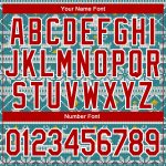 Custom Name Number 3D Sports Hoodie Teal Red-White Christmas Pullover Sweatshirt Personalized Team Apparel Personalized Stitched