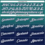 Custom Name Number Hoodie Stitched Teal Navy Fade Fashion Sports Pullover Sweatshirt for Team Personalized Stitched Teal