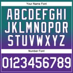 Custom Name Number Sports Hoodie Teal White Purple Fade Stitched Pullover Sweatshirt Fashion Team Apparel Personalized Stitched