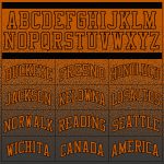 Custom Name Number Texas Orange Black Fade Sports Pullover Hoodie Sweatshirt - Personalized Stitched Team Apparel Personalized