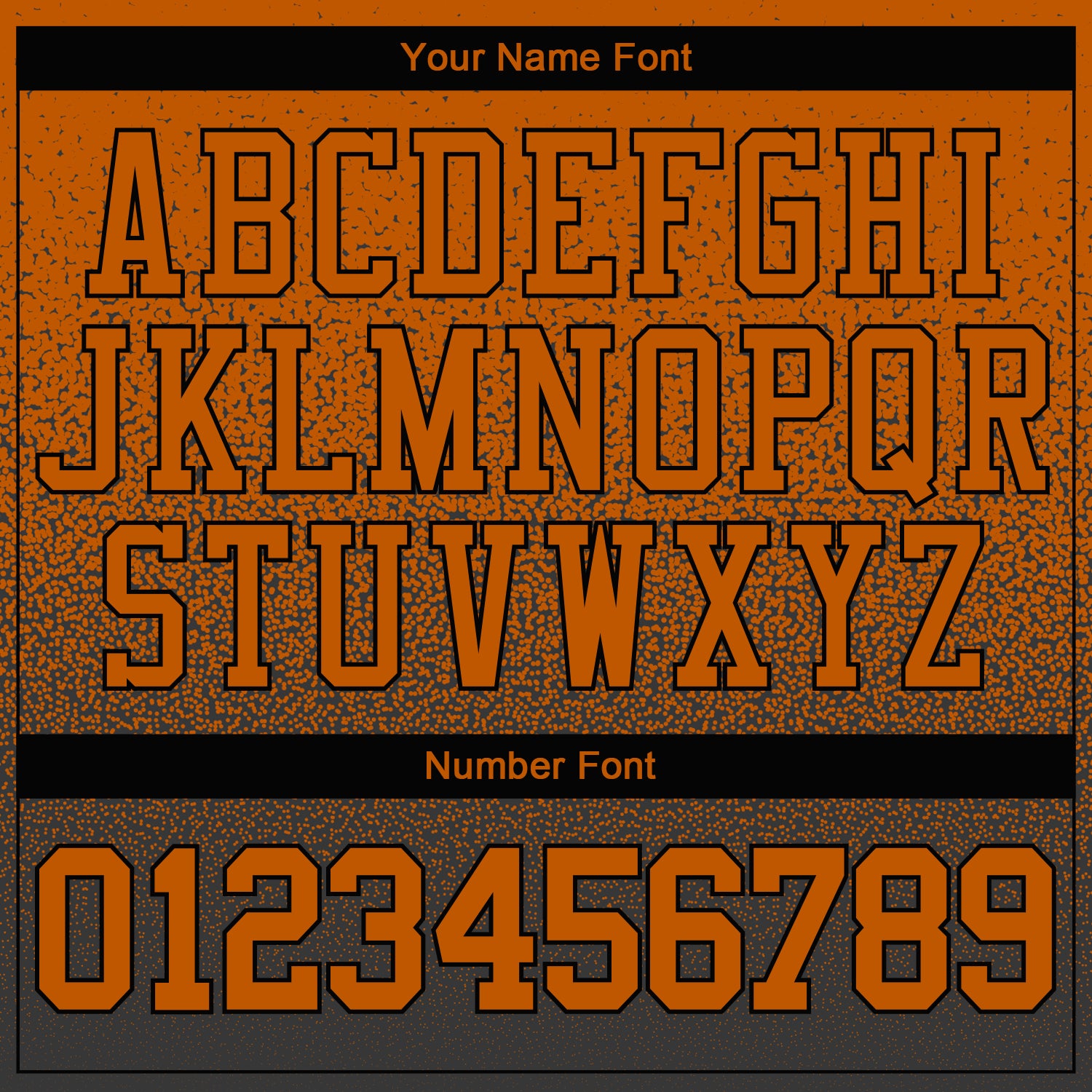 Personalized Stitched Texas Orange Texas Orange-Black Fade Fashion Sports Pullover Sweatshirt Hoodie Team Custom Name and Number Custom Name Number Texas Orange Black Fade Sports Pullover Hoodie Sweatshirt - Personalized Stitched Team Apparel Personalized - Image 4