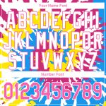 Custom Name Number Sports Hoodie 3D Tie Dye Design in Pink-White Stitched Pullover Sweatshirt Personalized Stitched Tie Dye