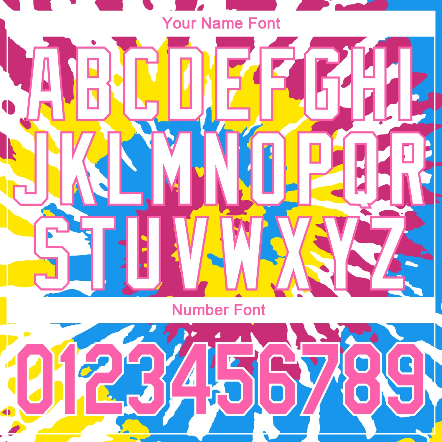 Personalized Stitched Tie Dye Pink-White 3D Pattern Design Sports Pullover Sweatshirt Hoodie Team Custom Name and Number Custom Name Number Sports Hoodie 3D Tie Dye Design in Pink-White Stitched Pullover Sweatshirt Personalized Stitched Tie Dye - Image 4