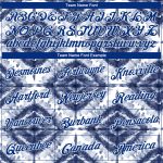Custom Name Number 3D Watercolor Tie Dye Hoodie Royal-White Personalized Sports Pullover Sweatshirt Personalized Stitched
