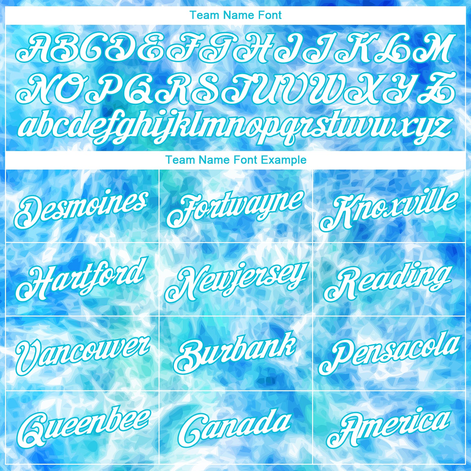 Personalized Stitched Tie Dye White-Sky Blue 3D Abstract Style Sports Pullover Sweatshirt Hoodie Team Custom Name and Number Custom Name and Number 3D Abstract Tie Dye Hoodie Pullover Sweatshirt in White-Sky Blue - Personalized Sports Wear Personalized - Image 3