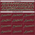 Custom Name Number Pullover Hoodie Sweatshirt for Team, Personalized Stitched White Black Crimson Split Fashion Sports Apparel