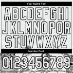 Custom Name Number Merry Christmas Animals Winter 3D Hoodie Pullover Sweatshirt Personalized Stitched Black White Design