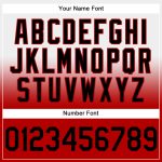 Custom Team Name Number Hoodie Sweatshirt Personalized Stitched Fashion Sports Pullover in White Black Red Fade Personalized
