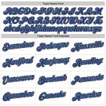 Custom Name Number Pullover Hoodie Sports Sweatshirt, Personalized Stitched White Black-Royal Team Apparel Personalized Stitched