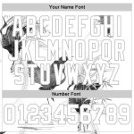 Custom Name & Number Heron Sports Hoodie - Personalized 3D Pattern Design, White Gray Pullover Sweatshirt Personalized Stitched