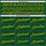 Custom Name Number Sports Hoodie Sweatshirt Personalized White Green Gold Stitched Pullover Fashion Team Apparel Personalized