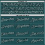 Custom Midnight Green Gray Split Sports Hoodie with Personalized Name and Number - Stitched Pullover Sweatshirt Personalized