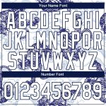 Custom Name Number Tiger Sports Hoodie Personalized 3D Pattern Design White Navy Pullover Sweatshirt Personalized Stitched