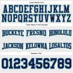 Custom Team Name and Number Football Hoodie - Personalized Stitched Sweatshirt in White Navy Gray Teal Personalized Stitched