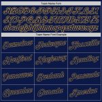 Custom Team Name Number Hoodie Sweatshirt Pullover in White Navy Old Gold - Personalized Stitched Sports Fashion Apparel