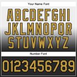Custom Team Name Number Hoodie Personalized Stitched Sports Pullover Sweatshirt White Old Gold Black Fade Fashion Personalized