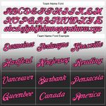 Custom Name Number Hoodie Pullover Sweatshirt - Personalized White Pink Black Fade Fashion Sports Apparel Personalized Stitched