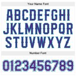 Custom Name Number Sports Hoodie Pullover Sweatshirt White Purple Teal Stitched Design Team Apparel Personalized Stitched