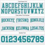 Custom Team Name Gray Teal Football Hoodie Sweatshirt with Personalized Number - Stitched Pullover for Men and Women Personalized