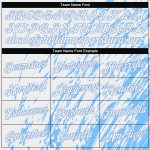 Custom Name Number Sports Hoodie with 3D Pattern Design in White Light Blue - Personalized Stitched Pullover Sweatshirt Personalized