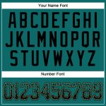 Custom Name and Number Authentic Drift Fashion Baseball Jersey Teal Black Old Gold Personalized Teal Black-Old Gold Authentic