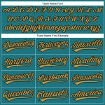 Custom Teal Black Gold Golf Polo Shirt with Personalized Name & Number - Performance Vapor Team Apparel Personalized Teal