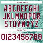 Custom Eagle Baseball Jersey with 3D Teal & Crimson-White Pattern, Personalized Name and Number Personalized Teal Crimson-White