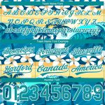 Custom Name Number Basketball Shorts Teal Gold 3D Hawaii Palm Trees Flowers Personalized Teal Gold 3D Pattern Hawaii Palm