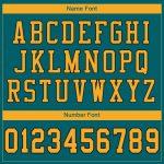 Custom Teal Gold Black Mesh Football Jersey - Personalized Authentic Design Personalized Teal Gold-Black Mesh Authentic Football
