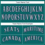 Custom Baseball Jersey - Personalized Teal Gray-Navy Team Name and Number Personalized Teal Gray-Navy Baseball Jersey Team