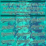 Custom Name and Number Baseball Jersey - Personalized Teal Midnight Green-Cream 3D Pattern Design Personalized Teal Midnight