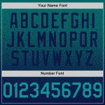 Custom Name and Number Personalized Teal Navy Fashion Baseball Jersey - Authentic Fade Team Jersey Personalized Teal Navy