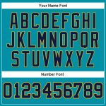 Custom Authentic Basketball Jersey - Personalized Teal Navy Gold with Team Name and Number Personalized Teal Navy-Gold Authentic
