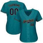 Custom Teal Navy Old Gold Baseball Jersey - Personalized Athletic Gear Personalized Teal Navy-Old Gold Authentic Baseball