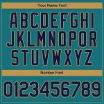 Custom Teal Navy Old Gold Baseball Jersey - Personalized Athletic Gear Personalized Teal Navy-Old Gold Authentic Baseball