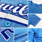 Custom Name and Number Authentic Baseball Jersey in Teal, Navy, and Old Gold - Personalized Team Apparel Personalized Teal