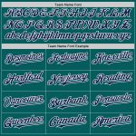 Custom Name and Number Sleeveless Baseball Jersey - Personalized Teal Navy-Red Authentic Team Apparel Personalized Teal Navy-Red
