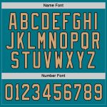 Custom Teal and Old Gold-Black Hockey Jersey with Personalized Name and Number - Team Apparel Personalized Teal Old Gold-Black