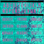 Personalized Soccer Jersey Team Custom Name & Number Teal Pink-Royal Uniform Personalized Teal Pink-Royal Sublimation Soccer