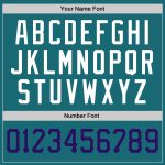 Custom Name and Number Baseball Jersey - Personalized Teal Purple-White Authentic Team Jersey Personalized Teal Purple-White