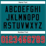 Custom Football Jersey - Personalized Authentic Teal Red-Black Mesh with Name and Number Personalized Teal Red-Black Mesh