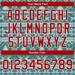 Custom Name Number 3D Bomber Varsity Letterman Jacket Teal Red White Christmas Full-Snap Personalized Teal Red-White Christmas