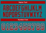 Custom Teal Red White Mesh Football Jersey - Personalized Name and Number, Drift Fashion Team Apparel Personalized Teal Red-White